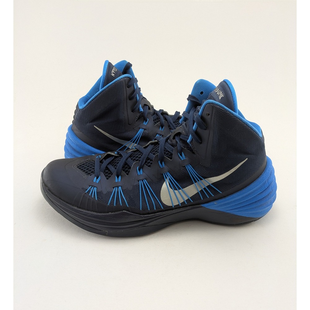Mens Nike Hyperdunk 2013 Blue Basketball‎ Hi Top Shoes 584433-400 Size 11.5
